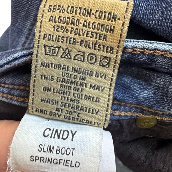 DL1961 Bootcut Jeans 2 Way 360 Stretch‎ Denim Dark Wash Size 29 Cindy Slim Boot - Picture 6 of 11